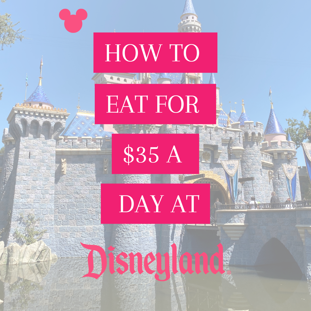 HOW TO EAT FOR $35 A DAY AT DISNEYLAND - The Mouskababe Clubhouse